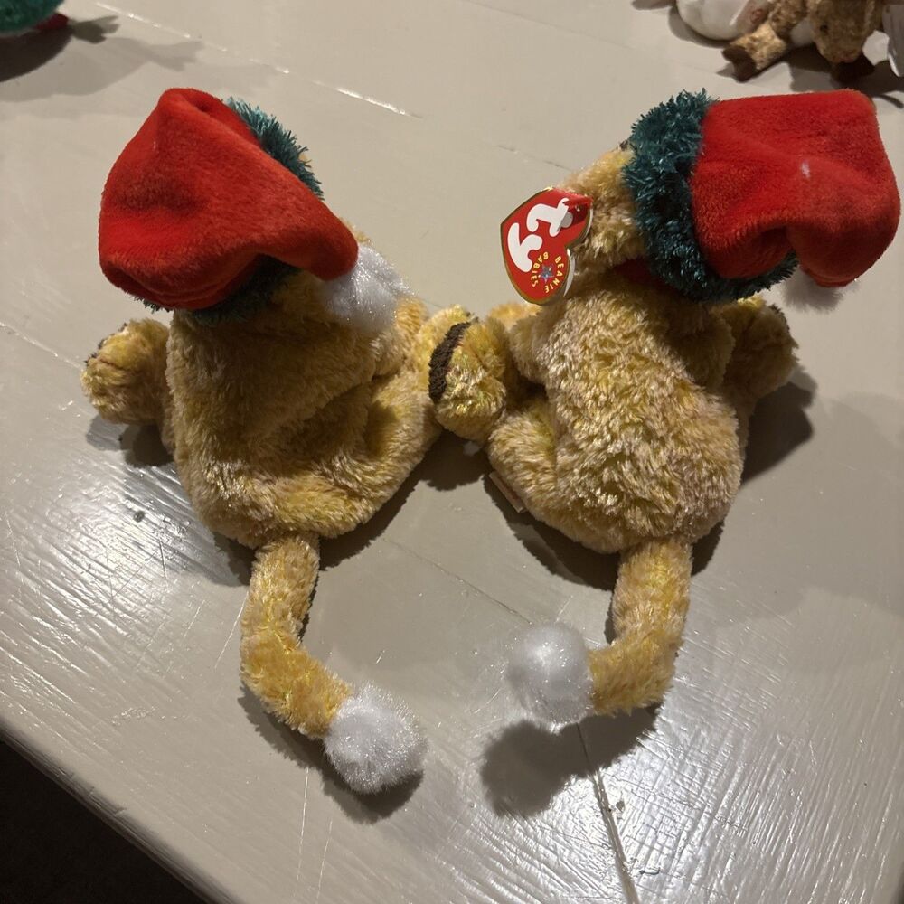 Ty Beanie Baby Jinglepup 2000 Christmas Dog Plush – MWMT – Holiday Edition - Picture 2 of 2